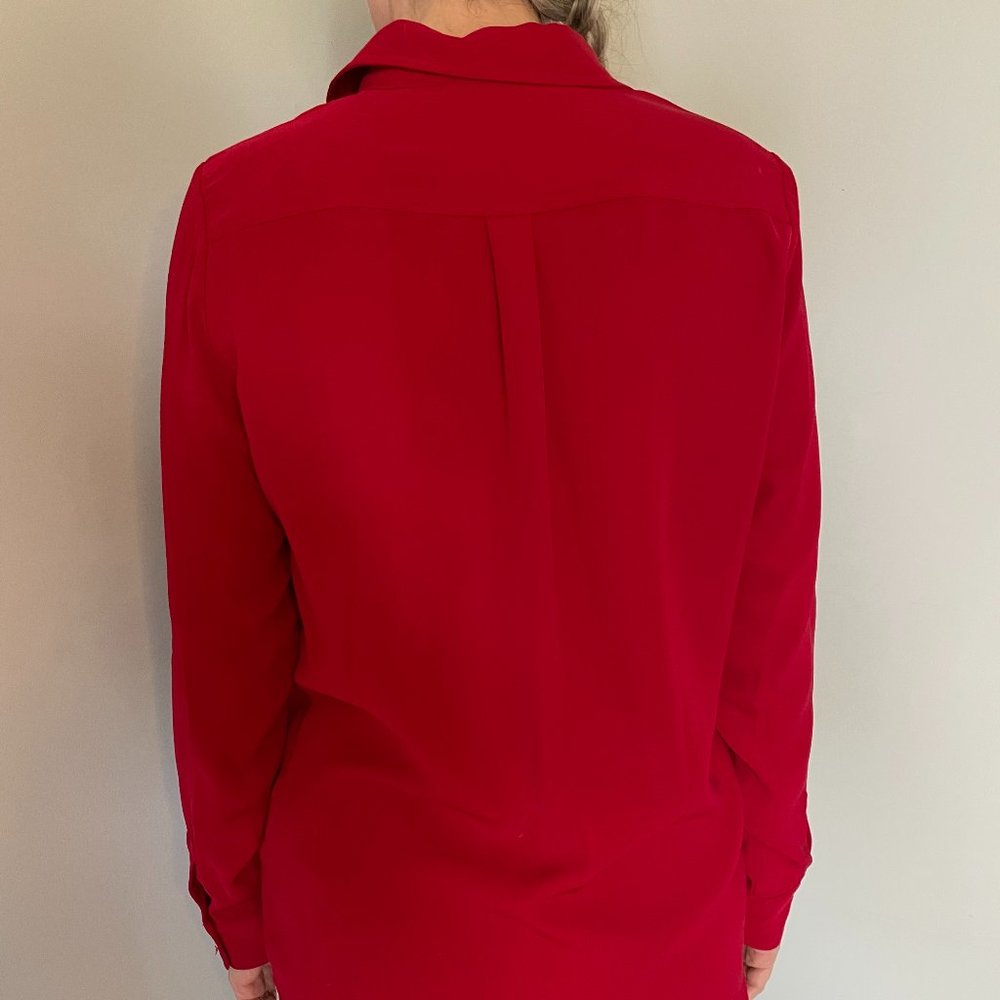 Long Sleeve Button Down Blouse